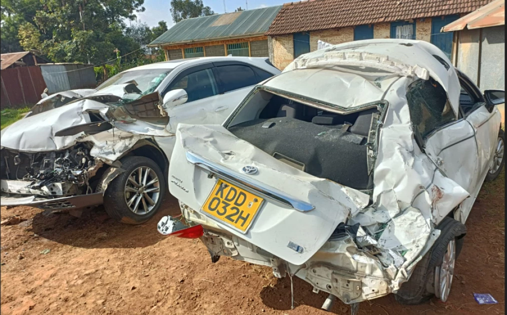 Two people killed, 52 others injured in accident involving 20 vehicles on Nairobi - Nakuru highway
