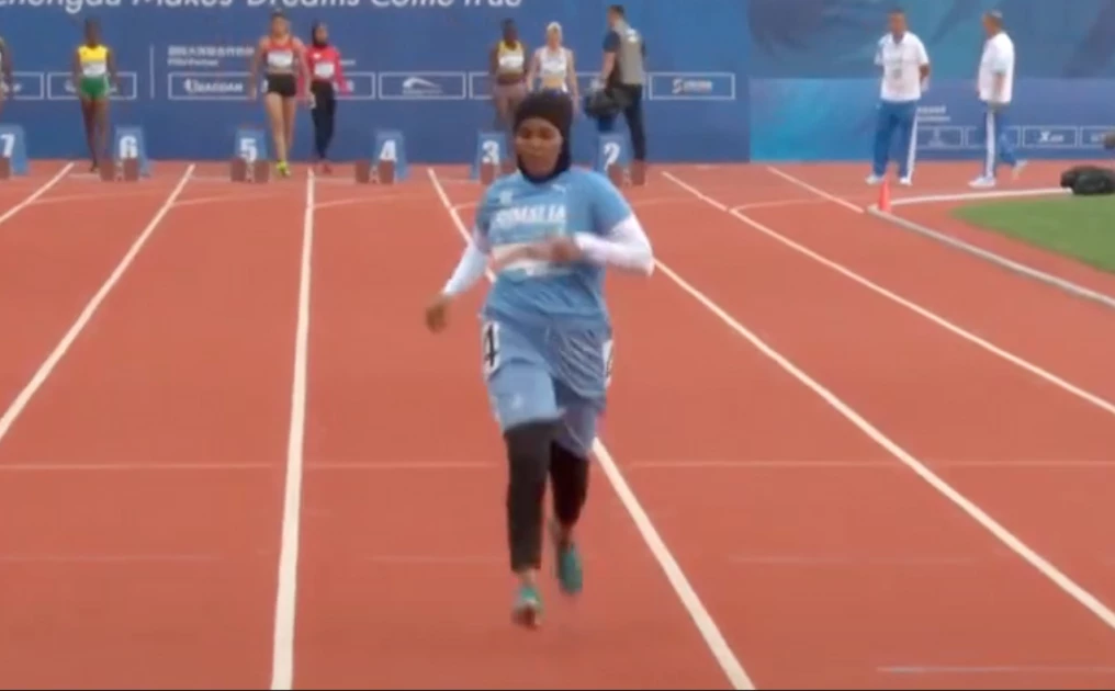Nasra Abubakar Ali: Somalia’s 'slowest ever athlete' speaks out after viral race