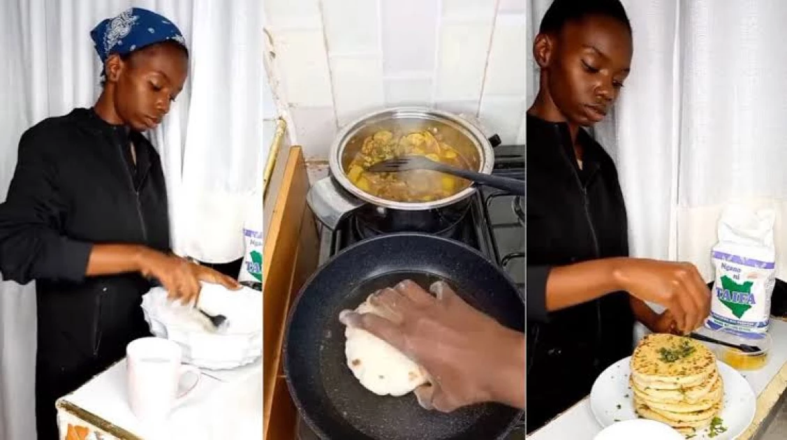 TikTok chef Sueh Owino wins praises from Kenyans after preparing husband's meal for 29 hours