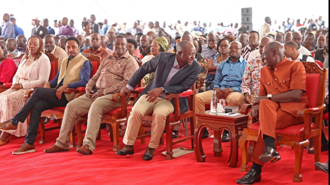 Raila owes me, he should vote for me against Kalonzo in 2027- Ruto