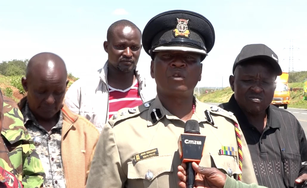 Kajiado: Locals block Namanga road to protest against rising number of accidents