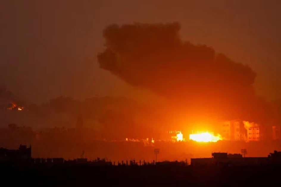 Israel strikes southern Gaza, US VP Harris calls for restraint