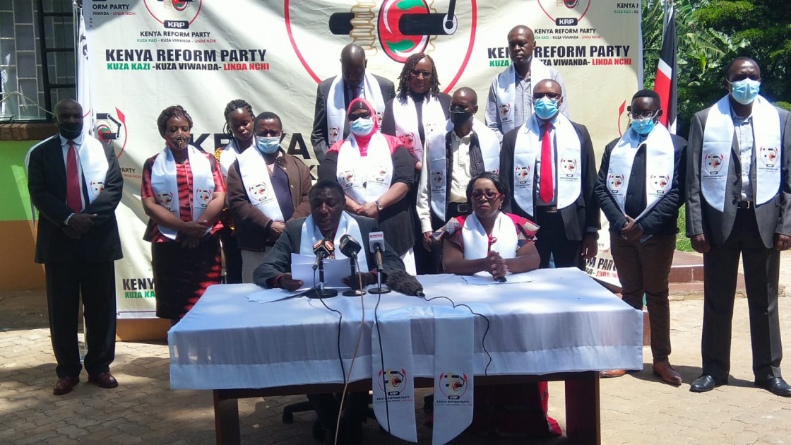 Kenya Reform Party unveiled ahead of 2022 elections