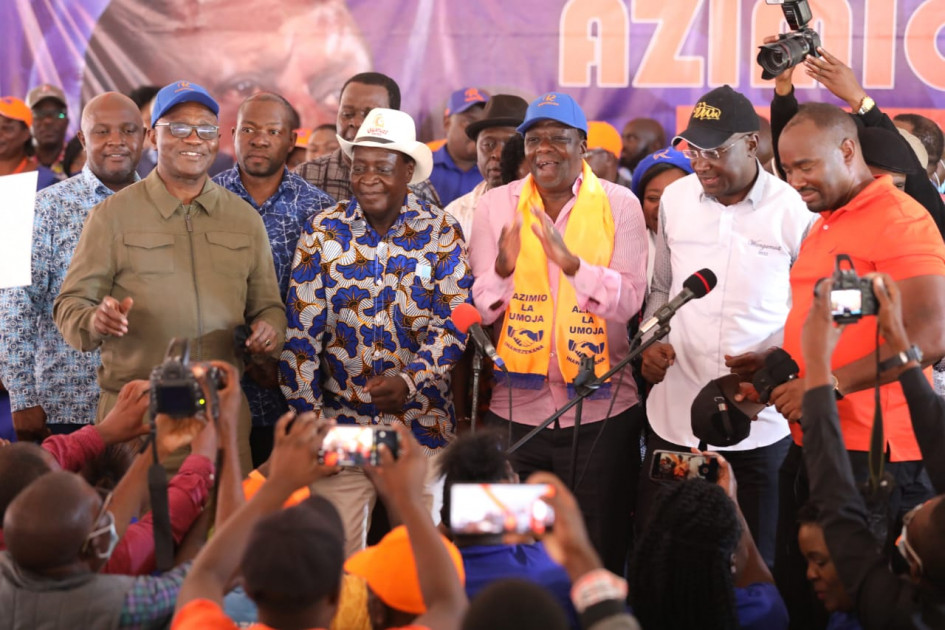 Azimio team campaigns in Vihiga, castigates Mudavadi for decamping to Kenya Kwanza