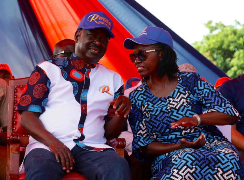 Raila picks Martha Karua as running mate