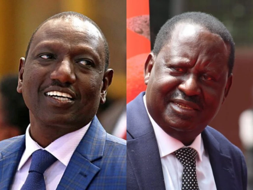 DP Ruto, Raila Odinga clash over mitumba remarks