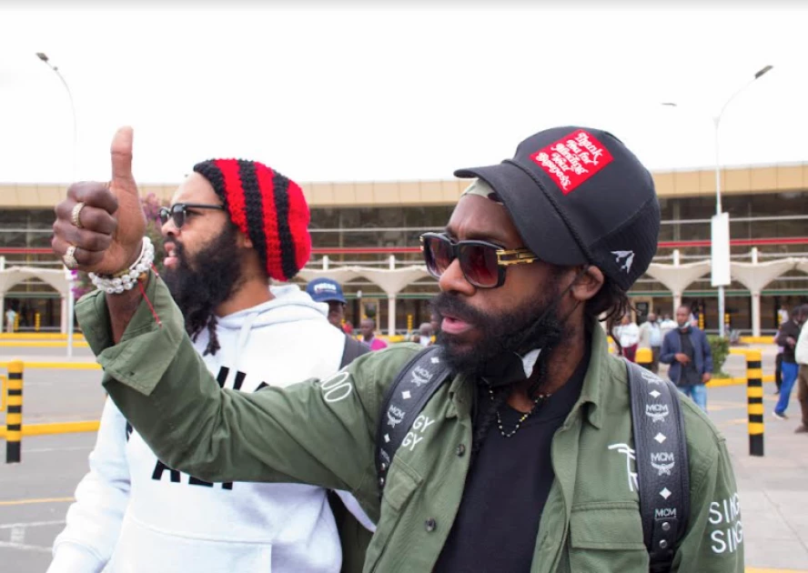 Jamaican reggae star Tarrus Riley lands in Kenya