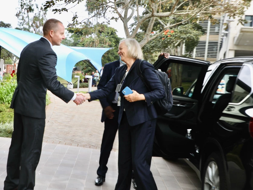 New US ambassador to Kenya Meg Whitman  promises stronger Tech ties between the two countries.