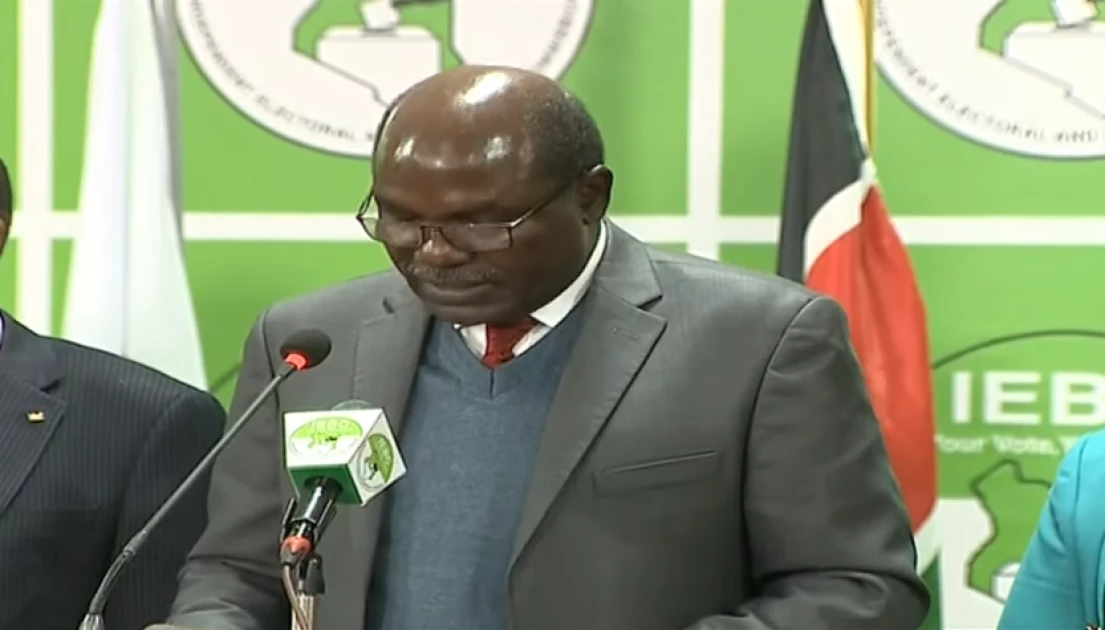 Presidential results declaration imminent as IEBC completes verifying Forms 34A, 34B