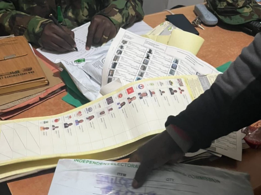 IEBC official arrested with several unmarked ballot papers in Starehe