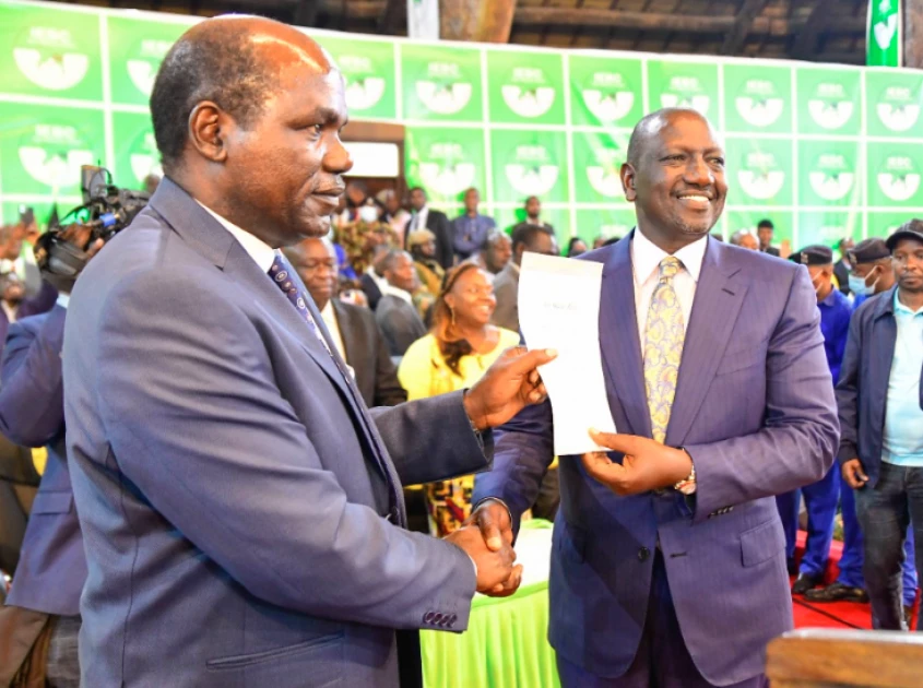 IEBC declares William Ruto Kenya's fifth president