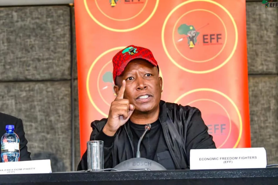 ‘We do not mourn the death of Queen Elizabeth,’ Julius Malema's EFF party says