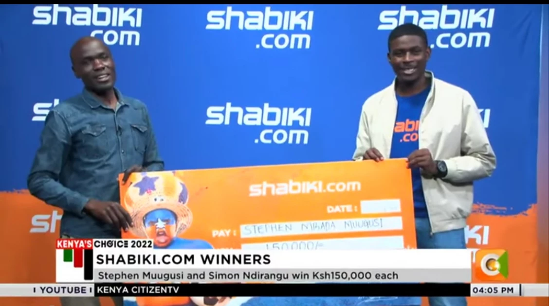 Businessmen Njuguna, Muugusi win Shabiki Major League Sh300k Jackpot
