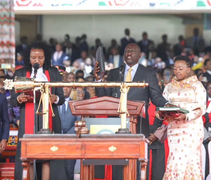 William Samoei Ruto sworn in as Kenya’s fifth president