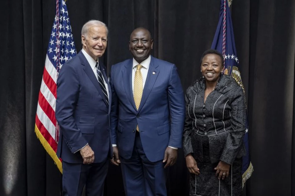 Ruto meets U.S President Joe Biden in New York