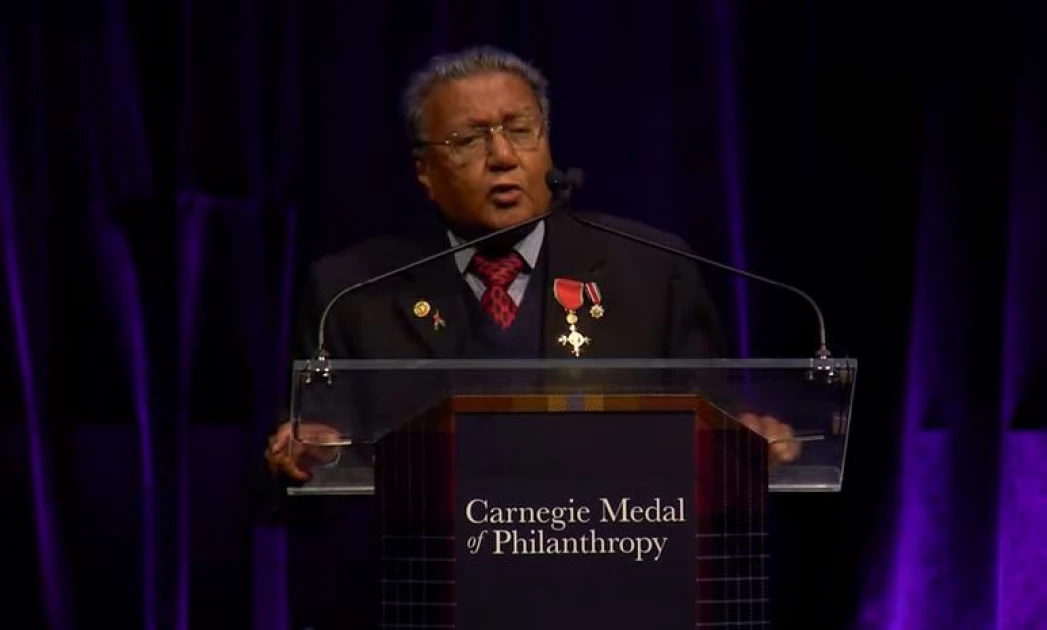 Manu Chandaria feted with Carnegie Medal of Philanthropy