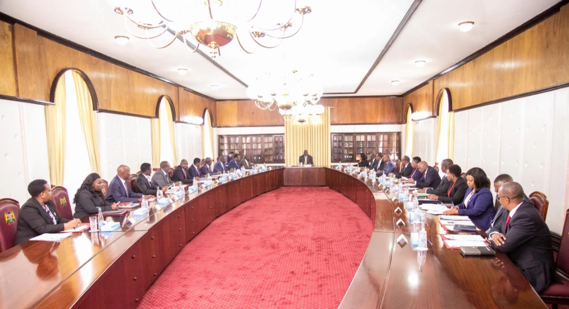 President Ruto chairs first cabinet meeting at State House