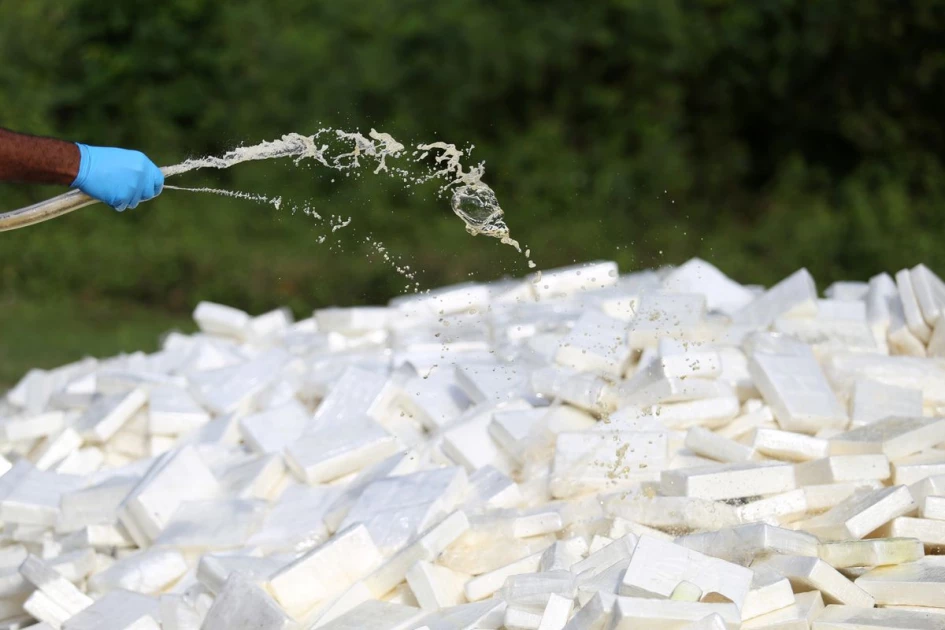 Belgium has seized so much cocaine it is struggling to destroy it all