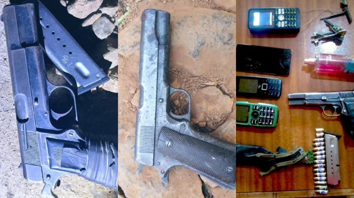 Four suspected robbers shot dead in Nairobi, three firearms recovered
