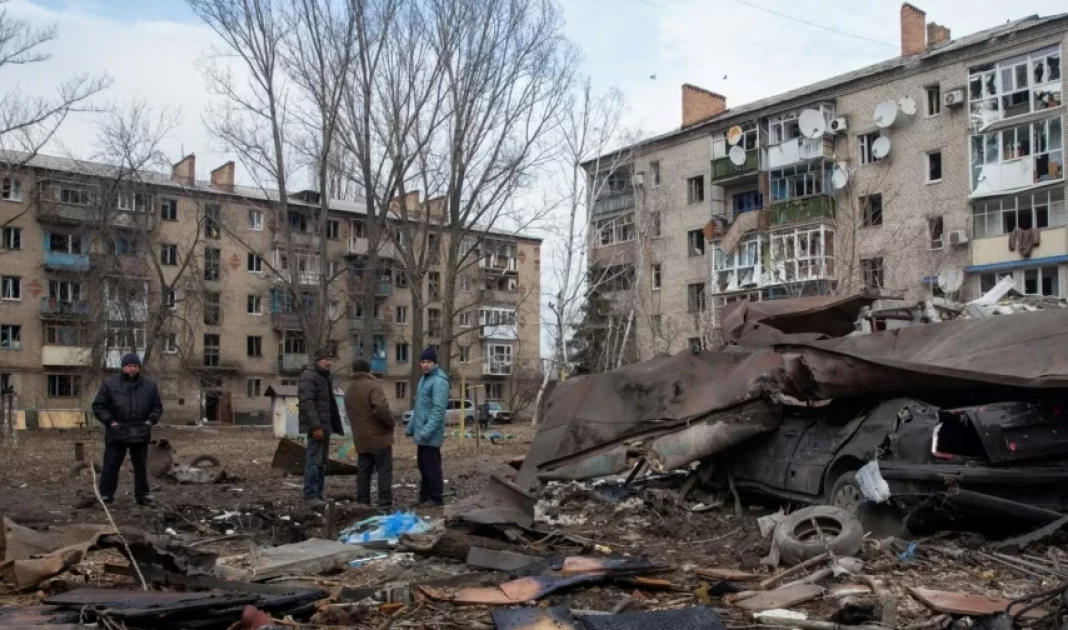 Three killed in Russian strike on East Ukraine city