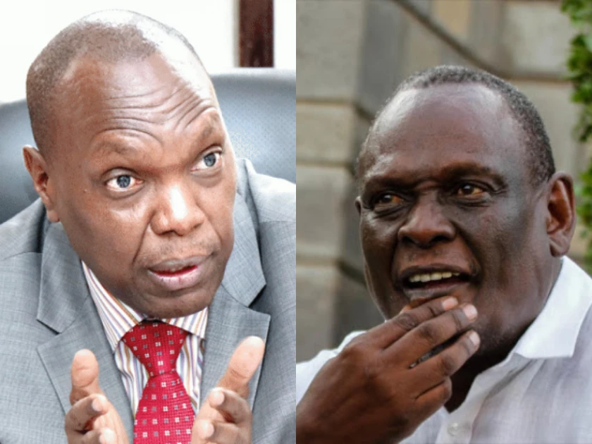 Jubilee Party suspends Secretary General Jeremiah Kioni, Vice Chair David Murathe