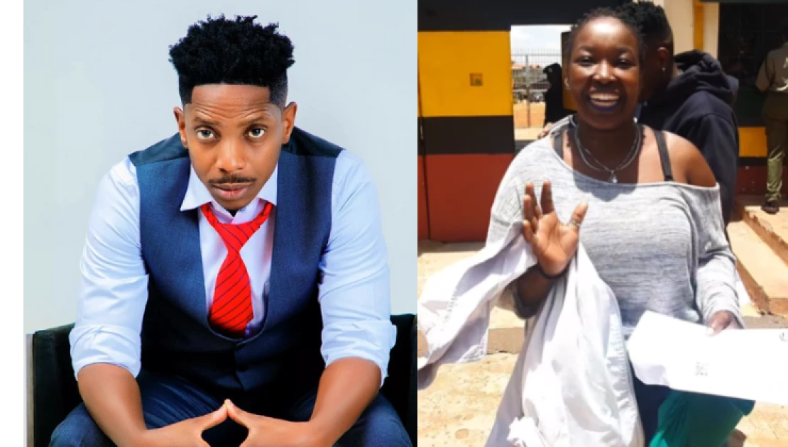 Eric Omondi secures release of sales lady jailed for shouting in Nairobi CBD