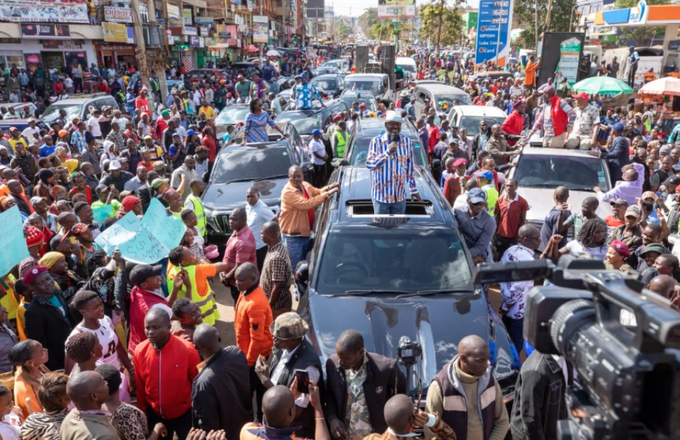 Raila warns police against 'disrupting' planned Monday demonstrations