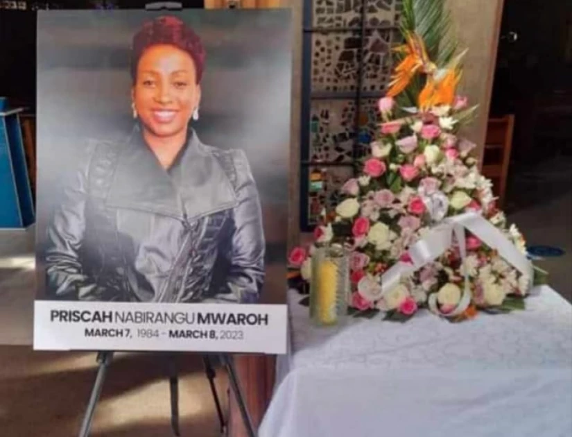 Sports CS Namwamba’s ex-wife Priscah Mwaroh laid to rest in Busia