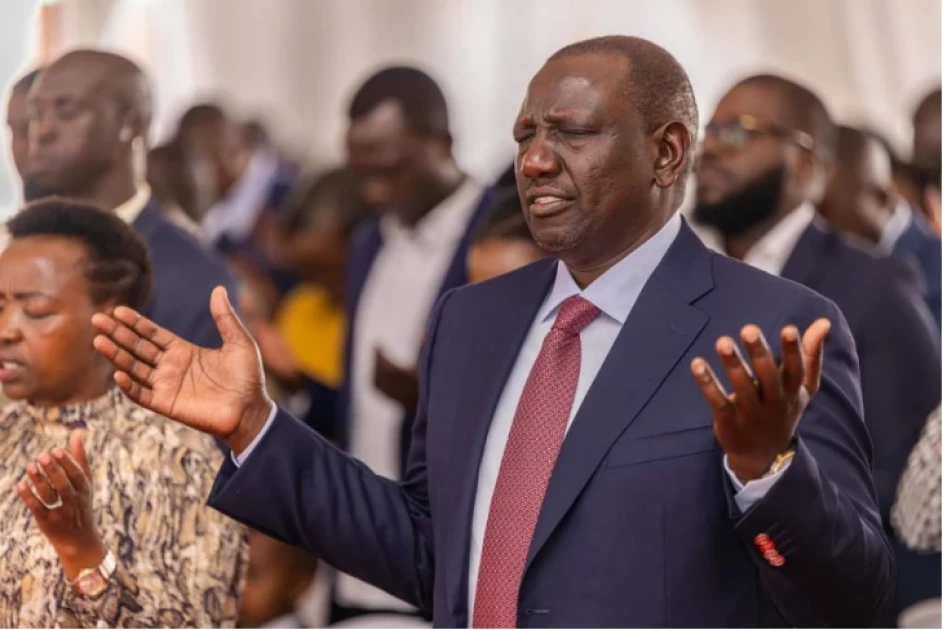 Ruto says he's determined to make Kenya a God-fearing state