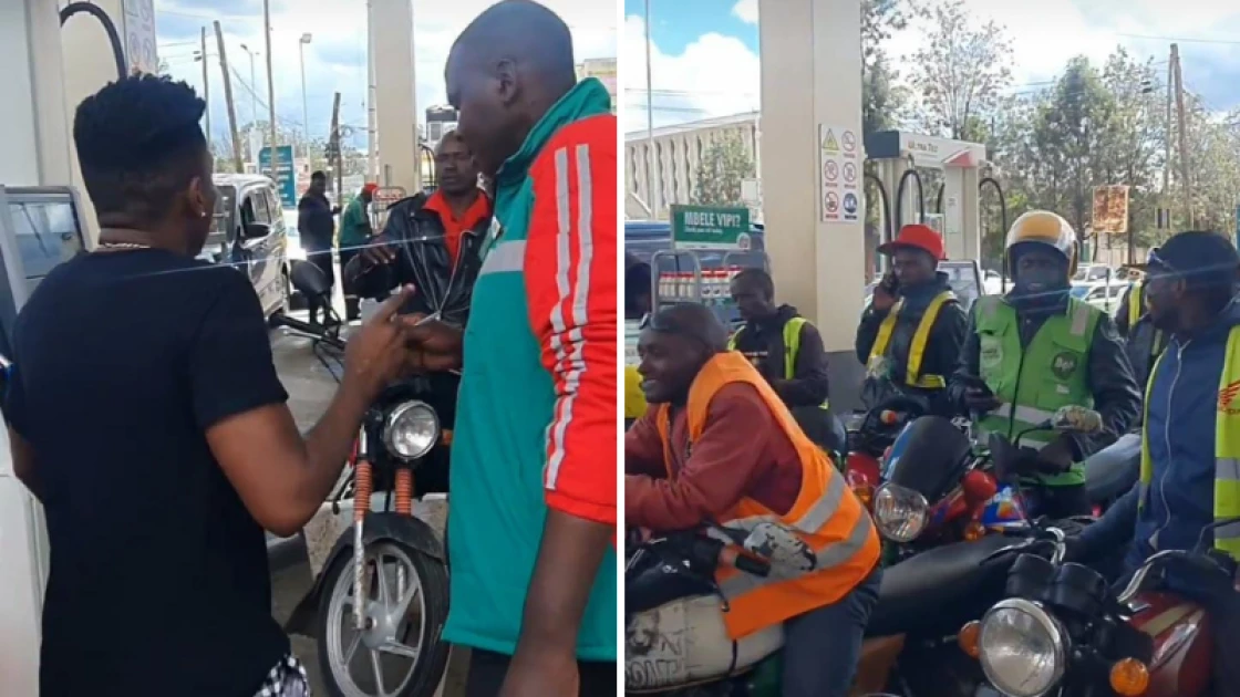 Eric Omondi fuels 250 boda bodas as he urges gov't to lower cost of living