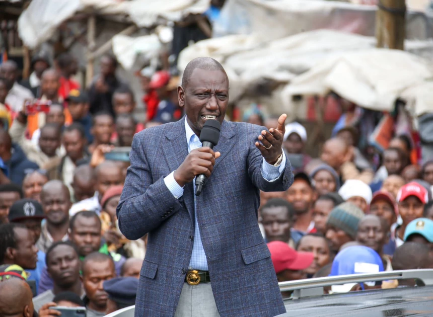 President Ruto now says unga prices to go down from next week