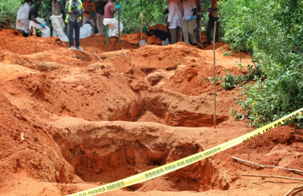 Gov't suspends exhumation of bodies from Shakahola mass graves