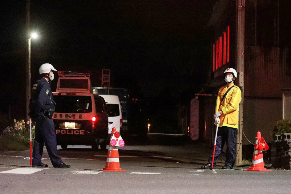 Two police, one woman killed in Japan gun and knife attack