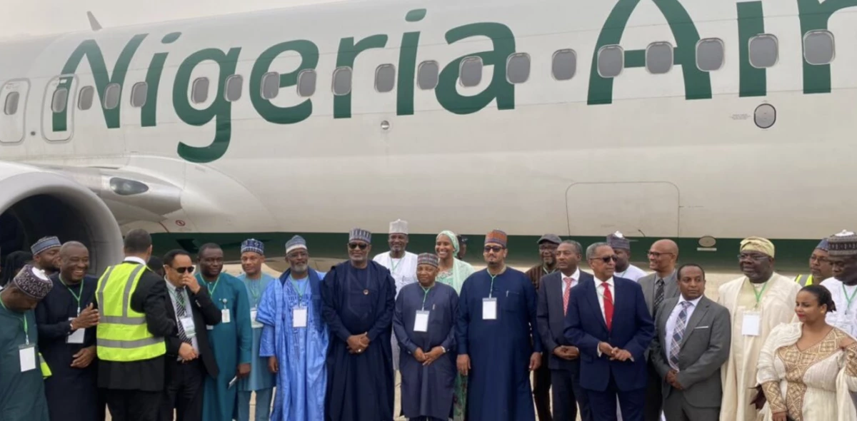 Chaos after Nigeria unveiled Nigeria Air using an Ethiopian Airlines plane 